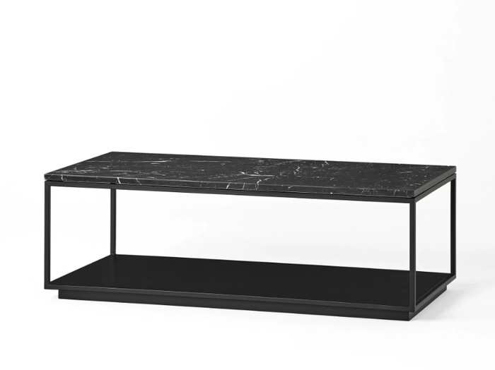 RITA LITE - Coffee table with integrated magazine rack _ Kendo Mobiliario